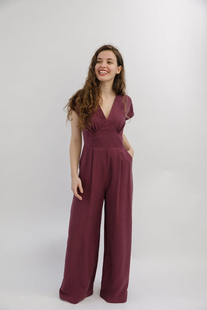 Springe Jumpsuit PDF Pattern - Sew Love Patterns - Simplifi Fabric