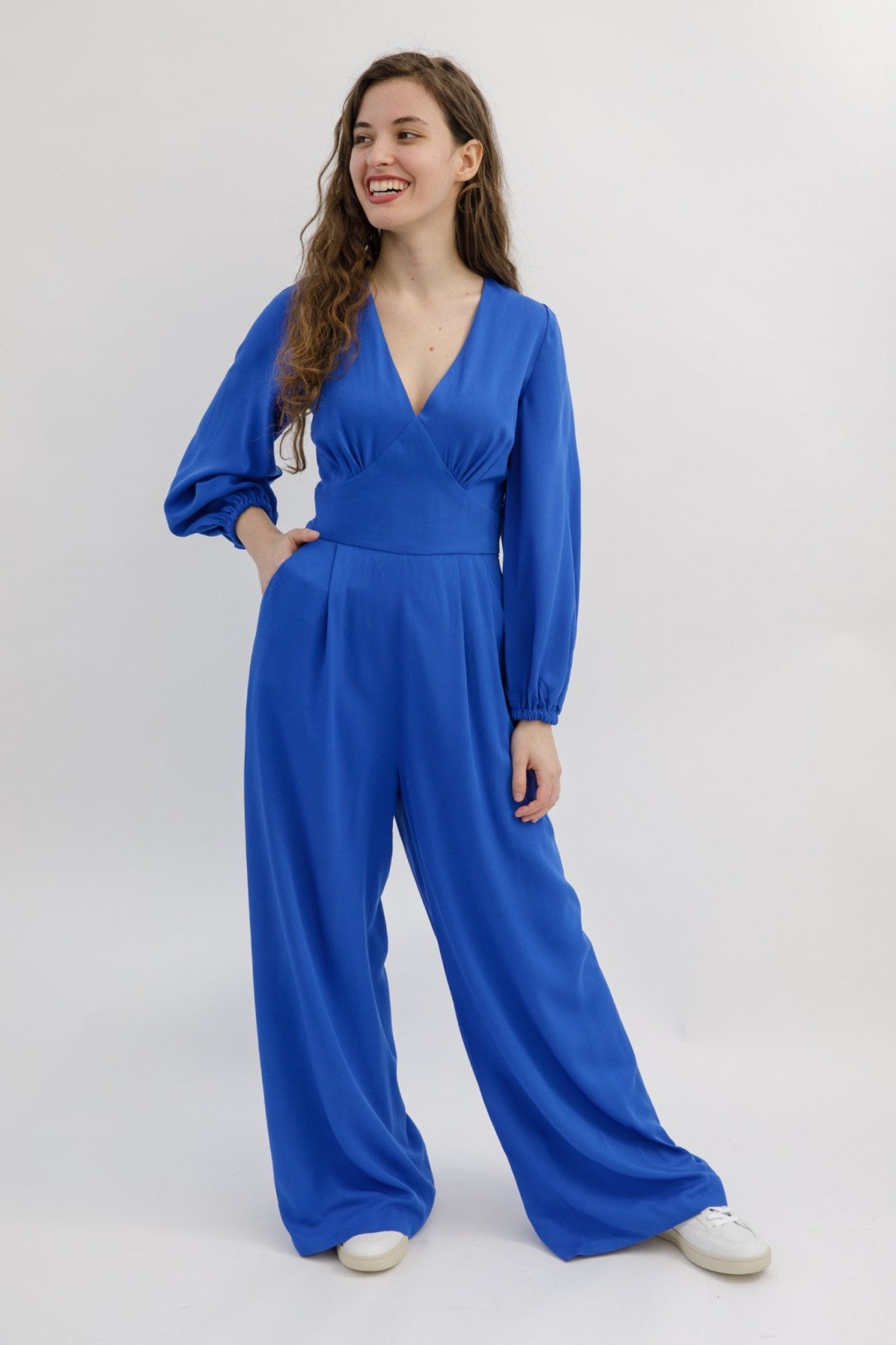 Springe Jumpsuit Sleeve Extension PDF Pattern - Sew Love Patterns - Simplifi Fabric