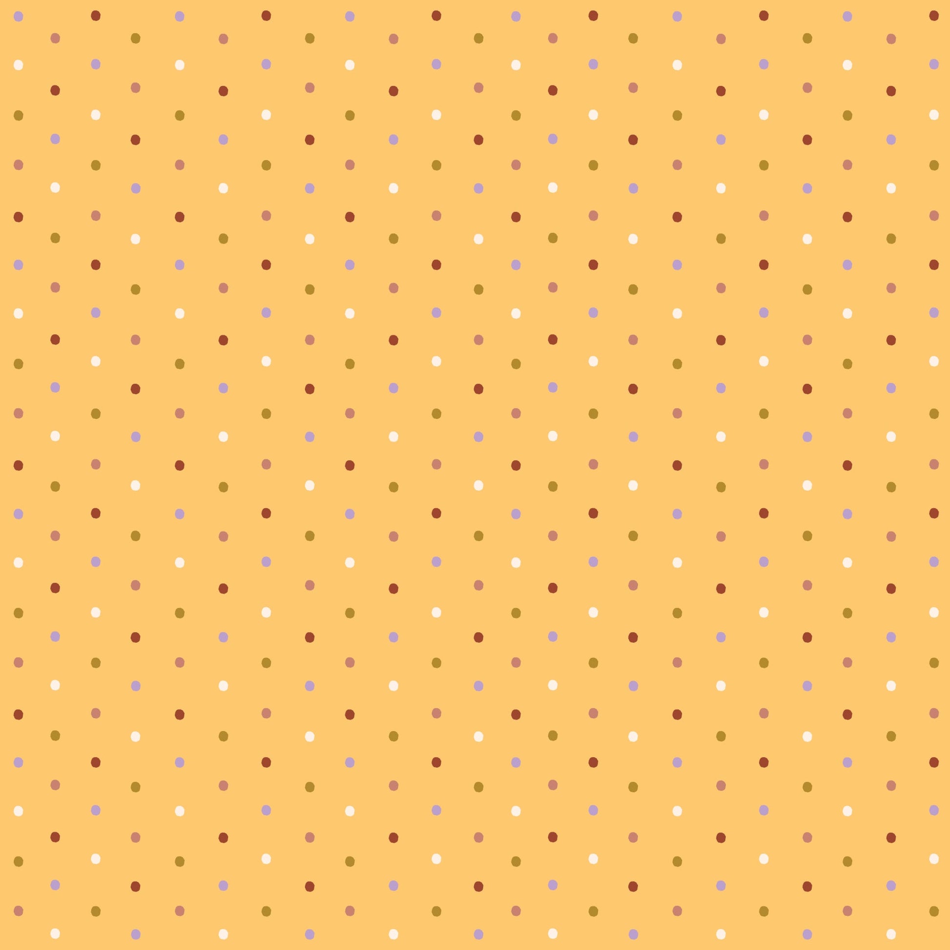 Sprinkles. - Gold - Retro Meadow - Sophie Rowe - Cloud 9 Fabrics - Poplin - Simplifi Fabric
