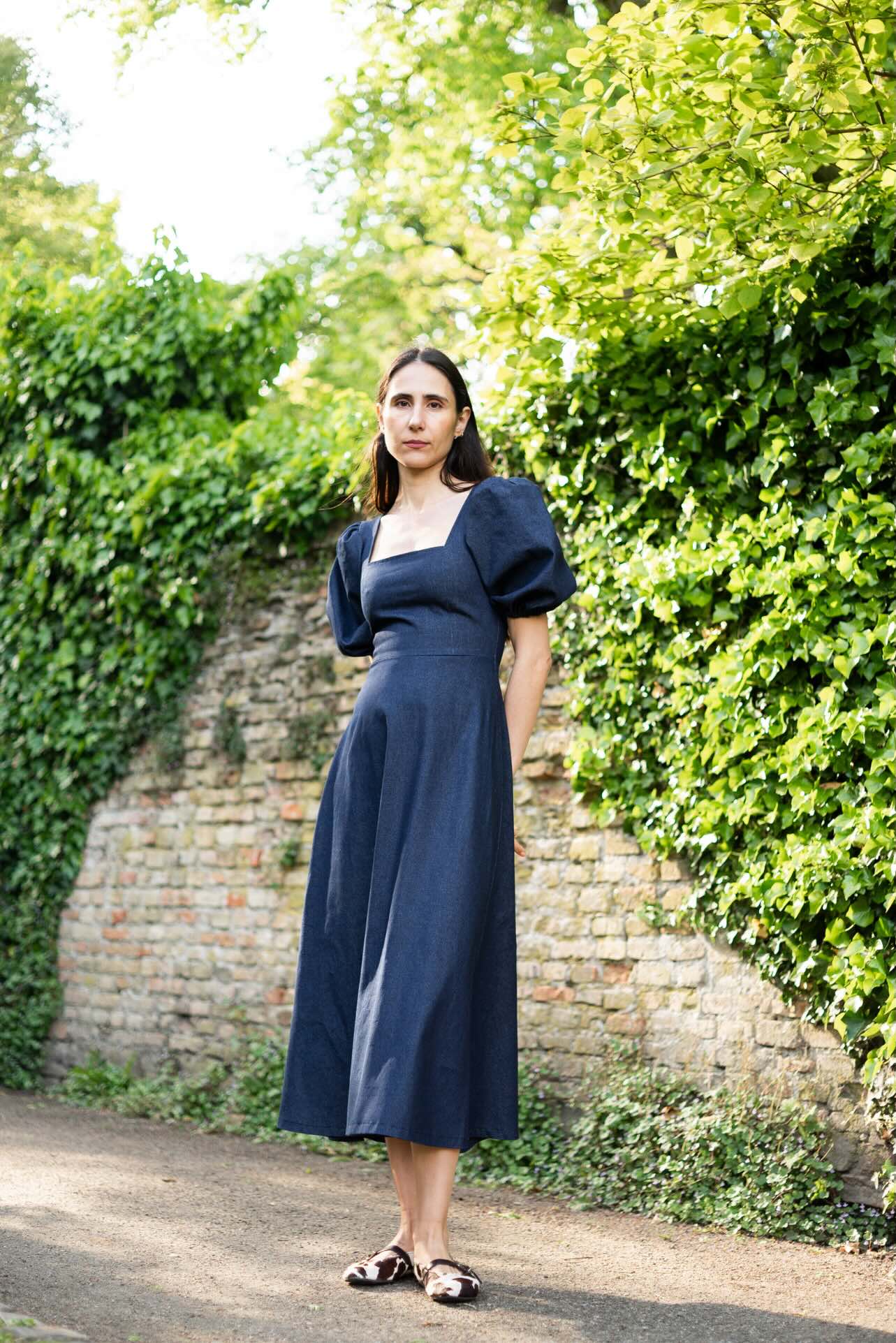 Square Dress + Puff Sleeves - Paper Sewing Pattern - Puff And Pencil - Simplifi Fabric