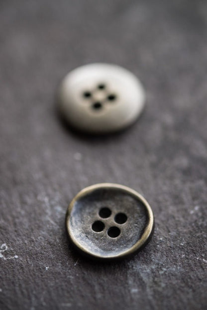 Stamped - Metal Button - Merchant & Mills - 15mm & 20mm - Simplifi Fabric