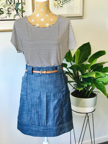 Stella Skirt - Paper Pattern - Sew to Grow - Simplifi Fabric