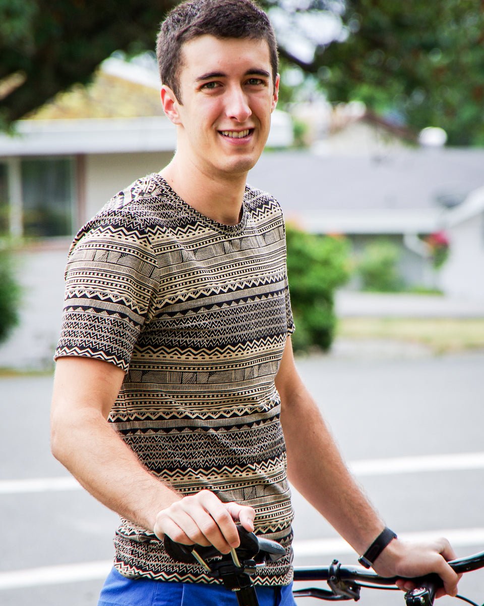 Strathcona Henley Mens PDF Sewing Pattern - Thread Theory - Simplifi Fabric