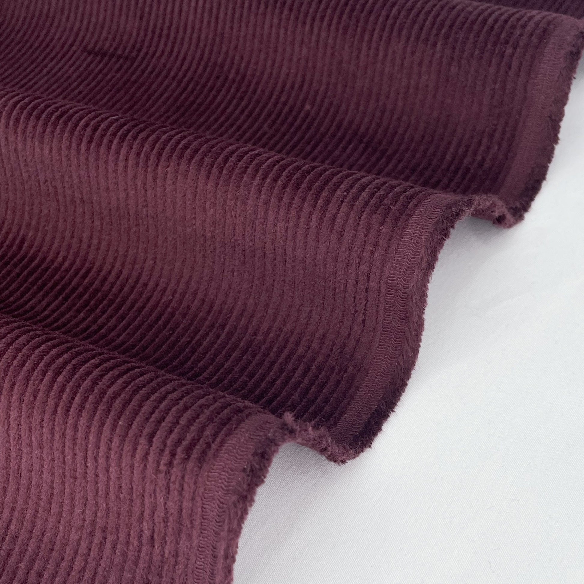 Stretch Corduroy - 8 Wale - Merlot - Simplifi Fabric