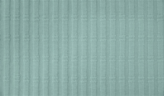 Striped Jacquard Cotton Jersey - European Import - Oeko - Tex® - Faded Denim - Simplifi Fabric