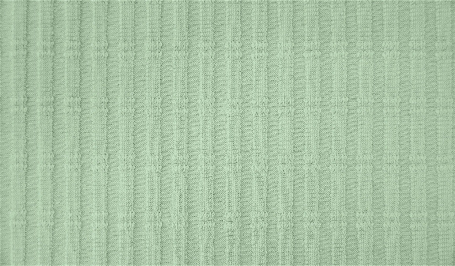 Striped Jacquard Cotton Jersey - European Import - Oeko - Tex® - Old Green - Simplifi Fabric