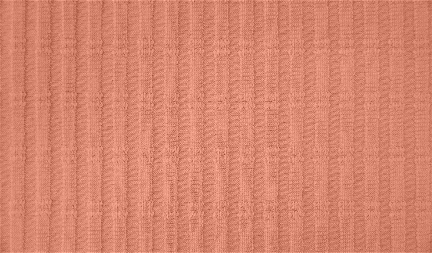 Striped Jacquard Cotton Jersey - European Import - Oeko - Tex® - Old Rose - Simplifi Fabric