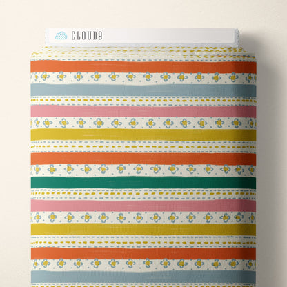 Stripes and Stitches - Happy Homestead - Samantha Johnson - Cloud 9 Fabrics - Poplin - Simplifi Fabric