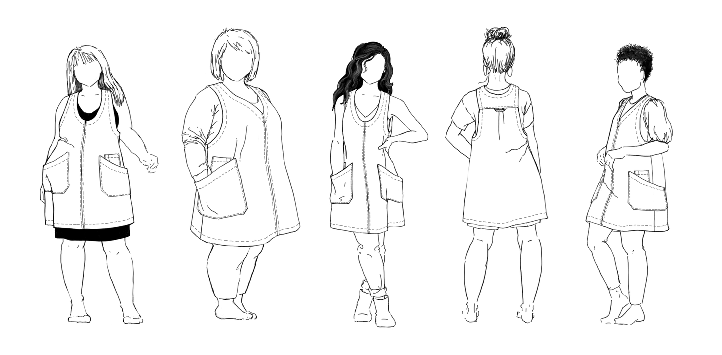 Studio Tunic Paper Pattern - Sew Liberated - Simplifi Fabric