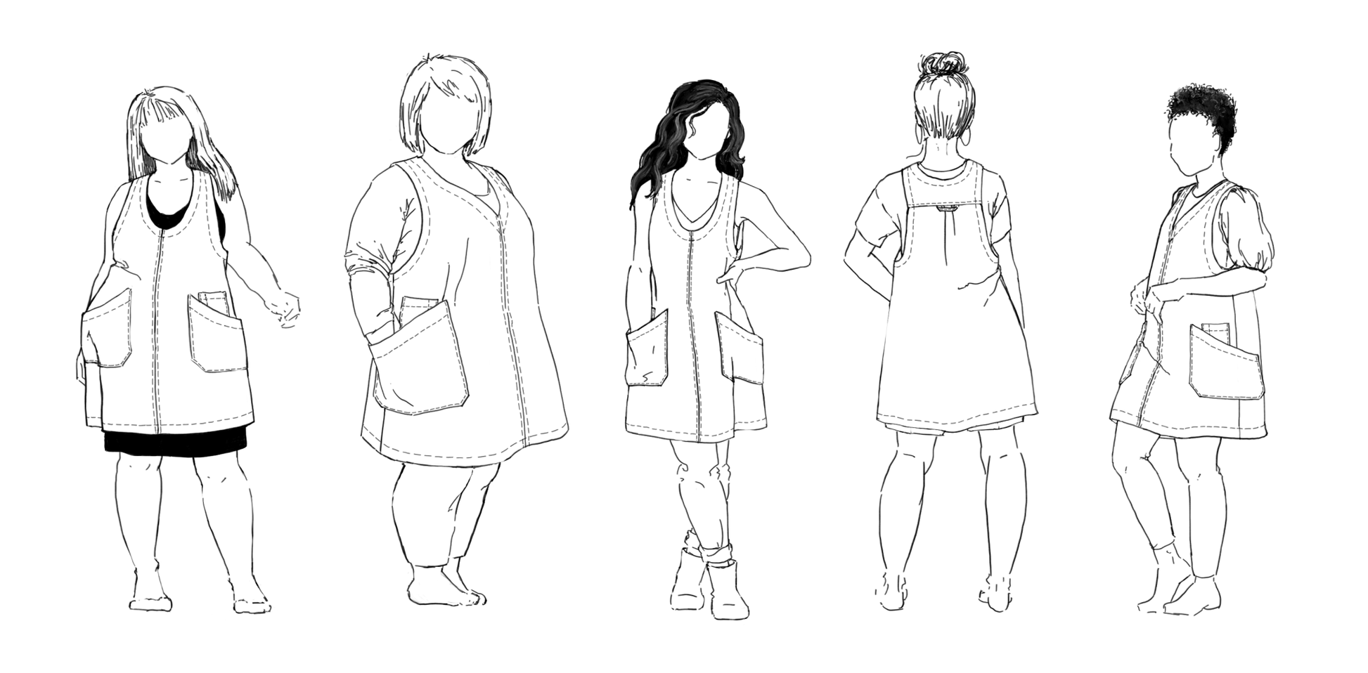 Studio Tunic Paper Pattern - Sew Liberated - Simplifi Fabric