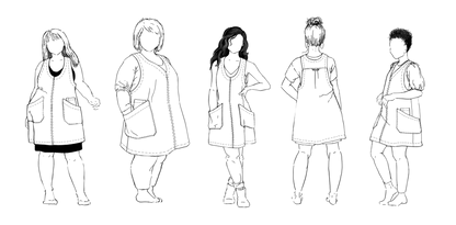 Studio Tunic Paper Pattern - Sew Liberated - Simplifi Fabric