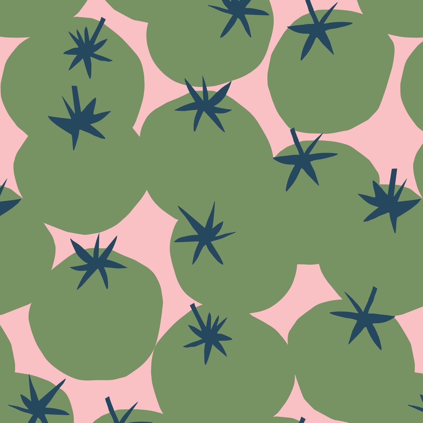 Summer Tomatoes - Claire Inglesias - Canvas Collective - Cloud 9 Fabrics - Canvas - Simplifi Fabric