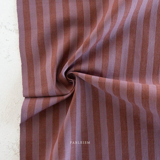 Sun Stripes - Fig - Fableism Supply Co. - Simplifi Fabric