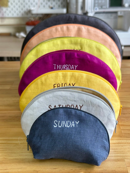 Sunset Purse (7 Sizes) PDF Sewing Pattern - Atelier Mimito - Simplifi Fabric