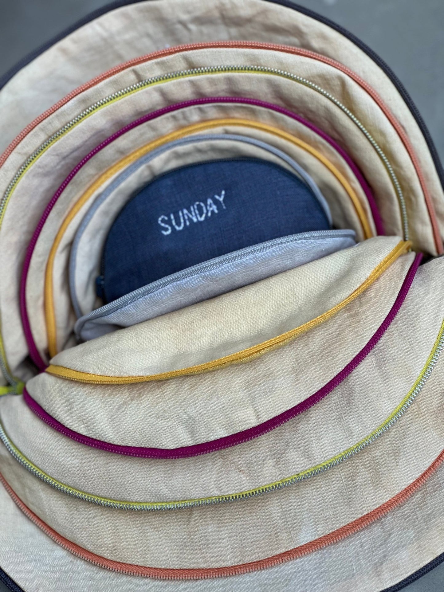 Sunset Purse (7 Sizes) PDF Sewing Pattern - Atelier Mimito - Simplifi Fabric