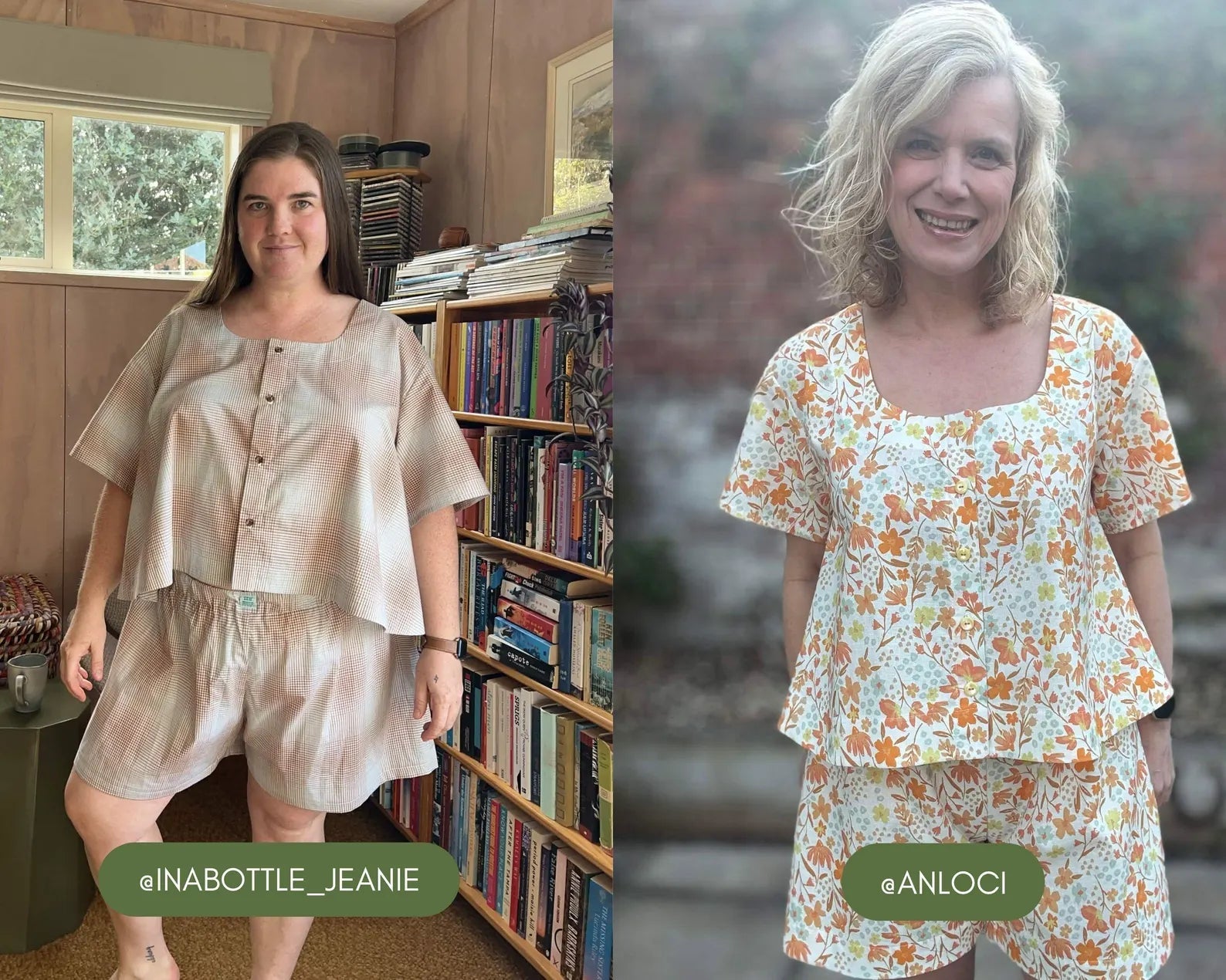 Suva Set PDF Sewing Pattern - Sew Like Shop - Simplifi Fabric