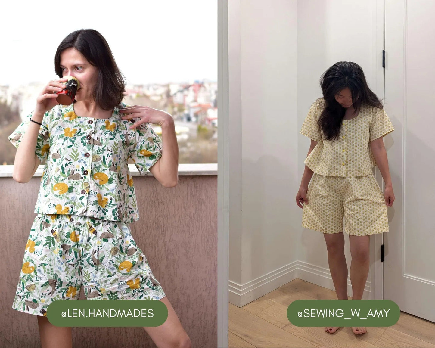 Suva Set PDF Sewing Pattern - Sew Like Shop - Simplifi Fabric
