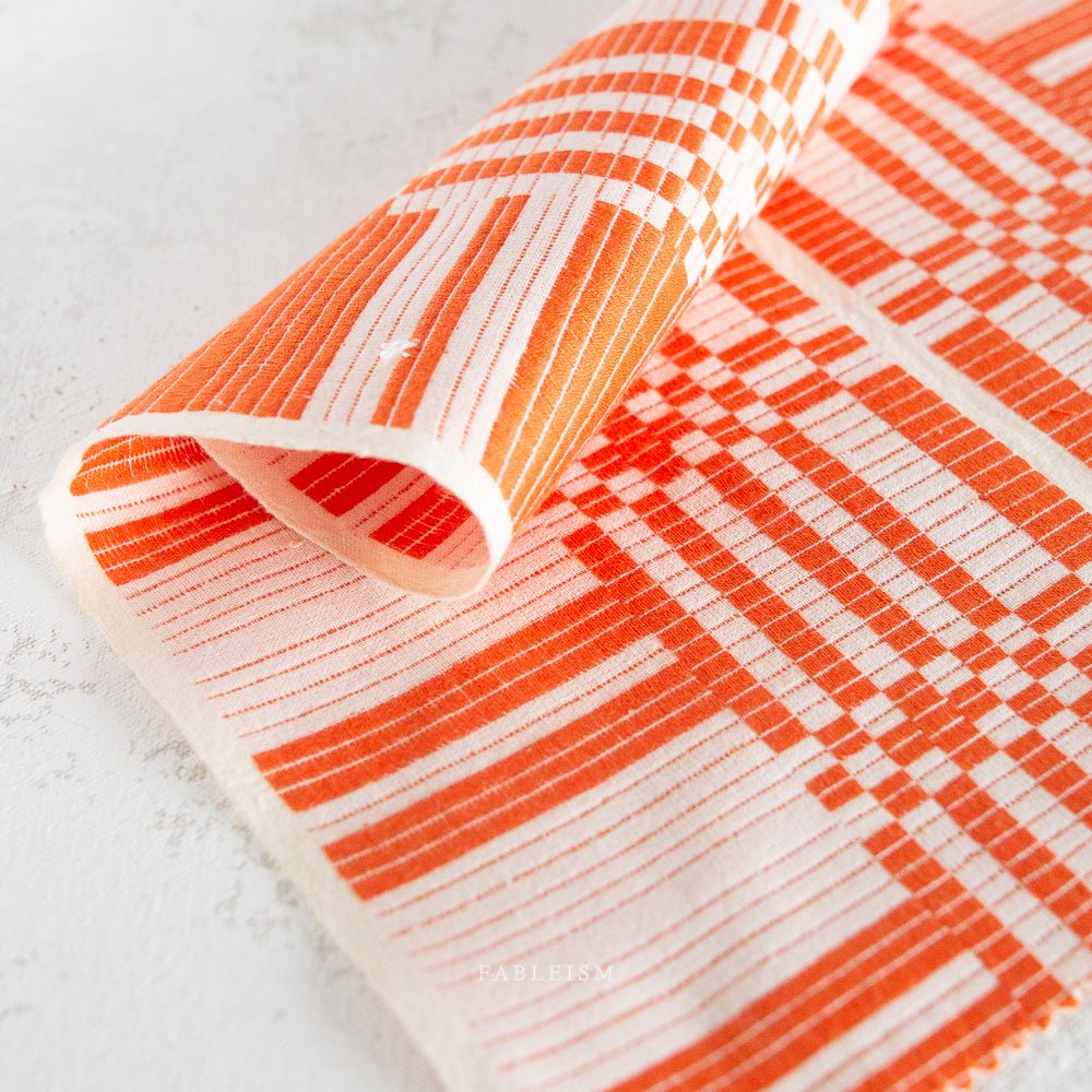 Swedish Holiday by The House That Lars Built - Astrid Weave - Red - Fableism Supply Co. - Simplifi Fabric