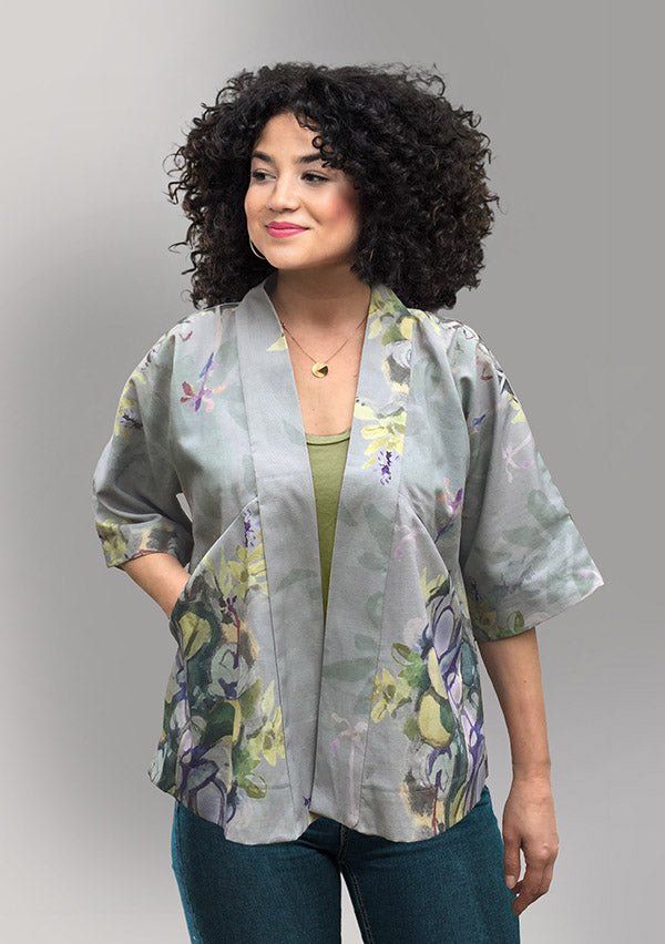 Swing Jacket - Paper Sewing Pattern - Sew Different - Simplifi Fabric