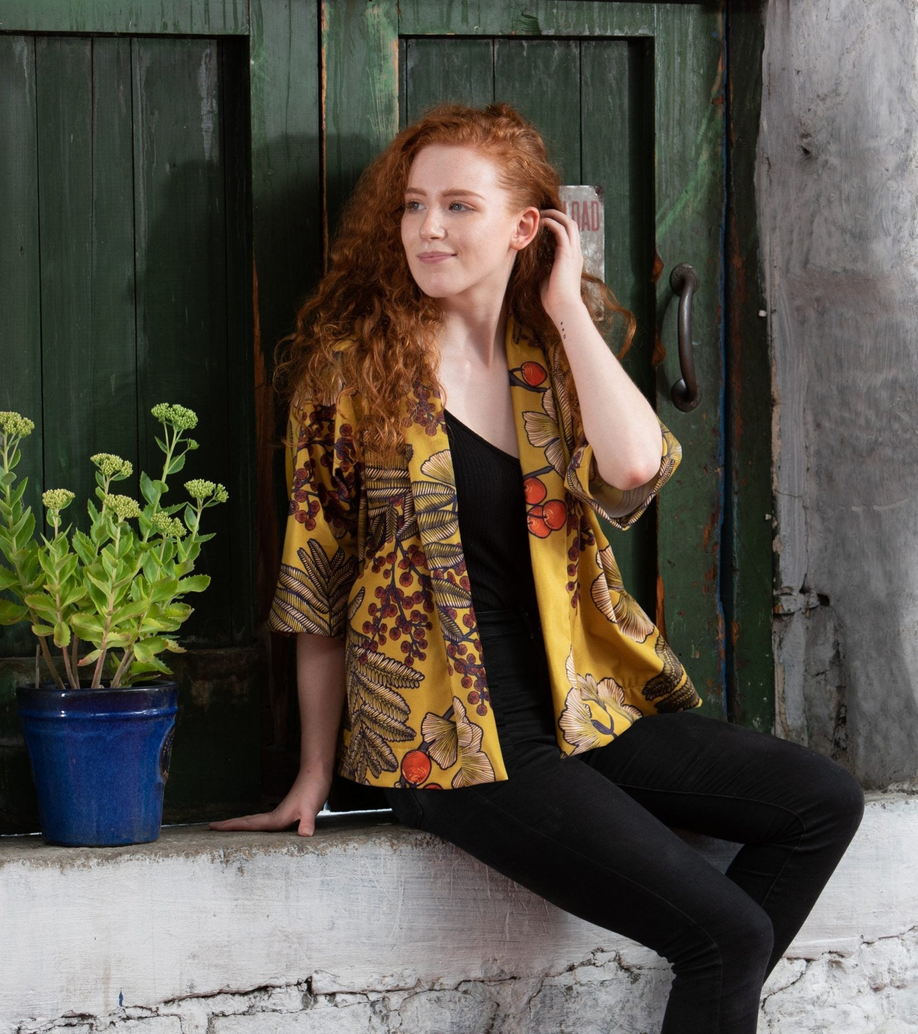 Swing Jacket - Paper Sewing Pattern - Sew Different - Simplifi Fabric