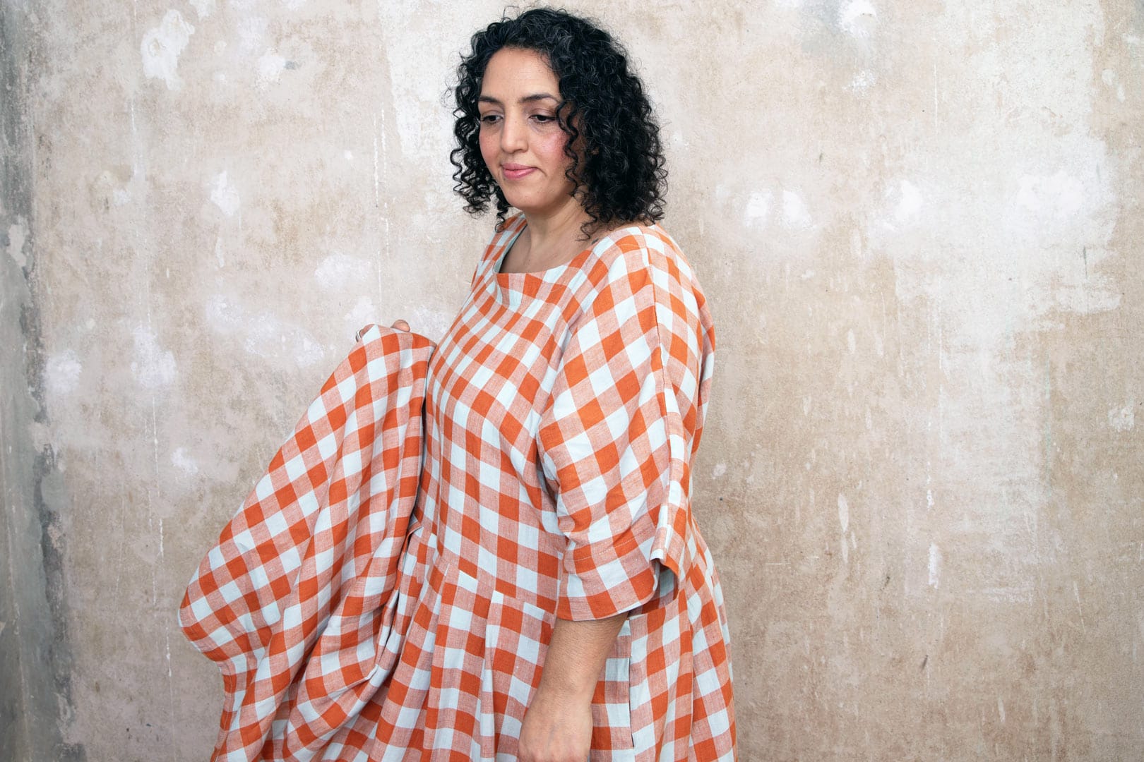 SWING Slip - On Dress by Kaiser Rissanen PDF Sewing Pattern - TAUKO - Simplifi Fabric