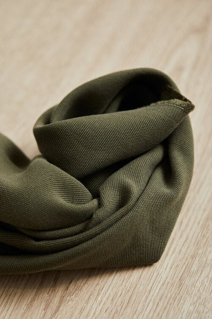 Tabby Canvas TENCEL™ Lyocell - OEKO - TEX® - MeetMILK - Khaki - Simplifi Fabric