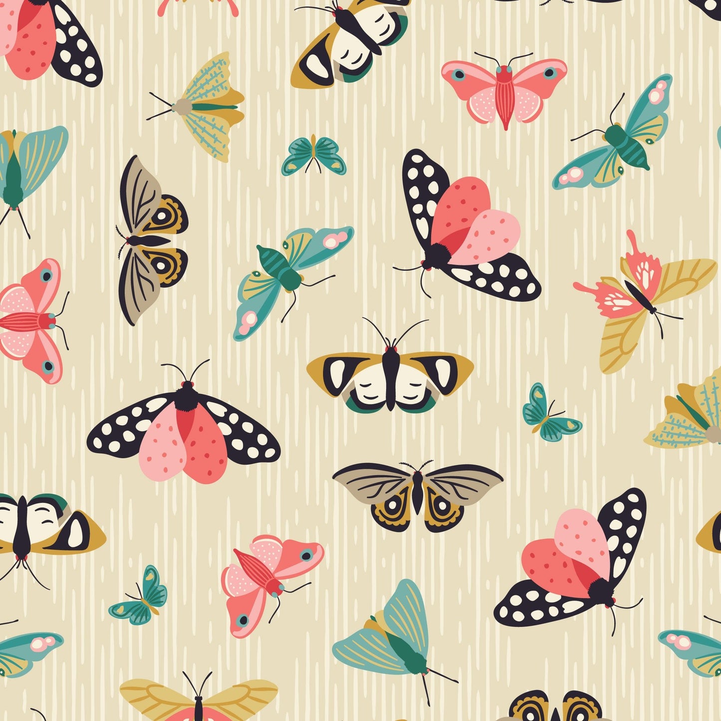 Taking Flight - Garden Walks - Ann Gardner - Cloud 9 Fabrics - Poplin - Simplifi Fabric