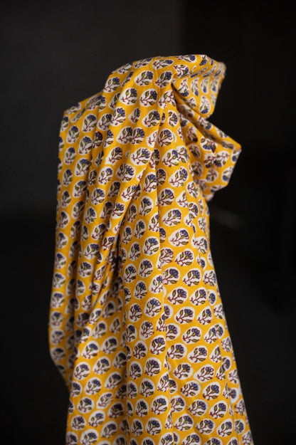 Tansy Indian Block Print Cotton - Merchant & Mills - Simplifi Fabric