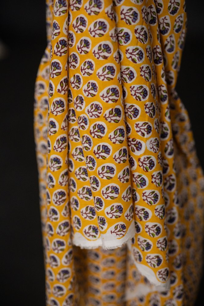 Tansy Indian Block Print Cotton - Merchant & Mills - Simplifi Fabric