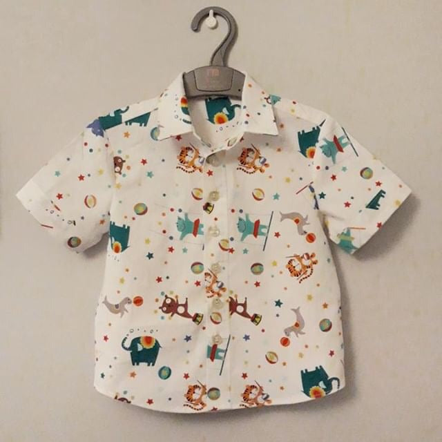 Max Shirt - Kids Paper Sewing Pattern - Two Stitches Patterns