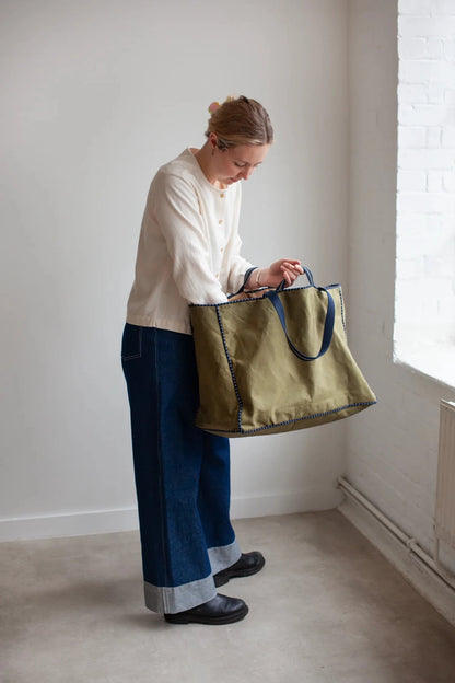 The Away Tote PDF Pattern - Modern Sewing Co. - Simplifi Fabric