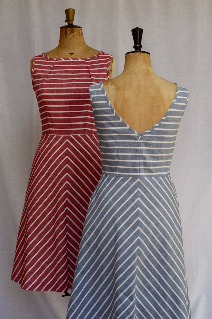 The Barcelona Dress Paper Sewing Pattern - Maven Sewing Patterns - Simplifi Fabric