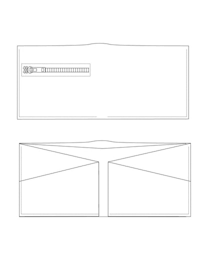 The Bi - Fold Wallet PDF Sewing Pattern - Thread Theory - Simplifi Fabric