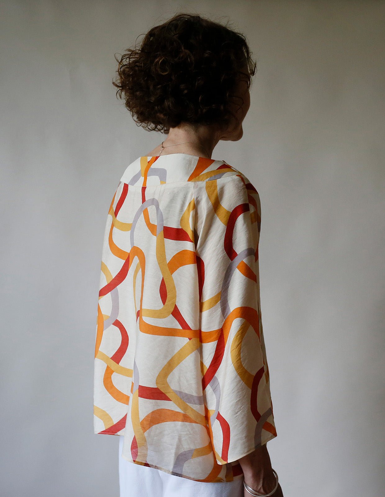 The Boat Neck Top - PDF Pattern - The Makers Atelier - Simplifi Fabric