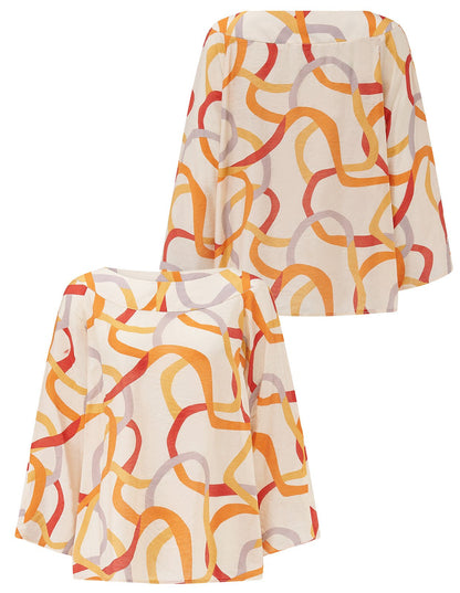 The Boat Neck Top - PDF Pattern - The Makers Atelier - Simplifi Fabric