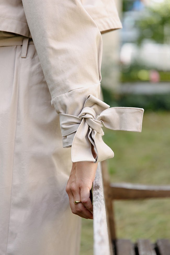 The Chloe Trenchcoat - Paper Sewing Pattern - Juliana Martejevs - Simplifi Fabric