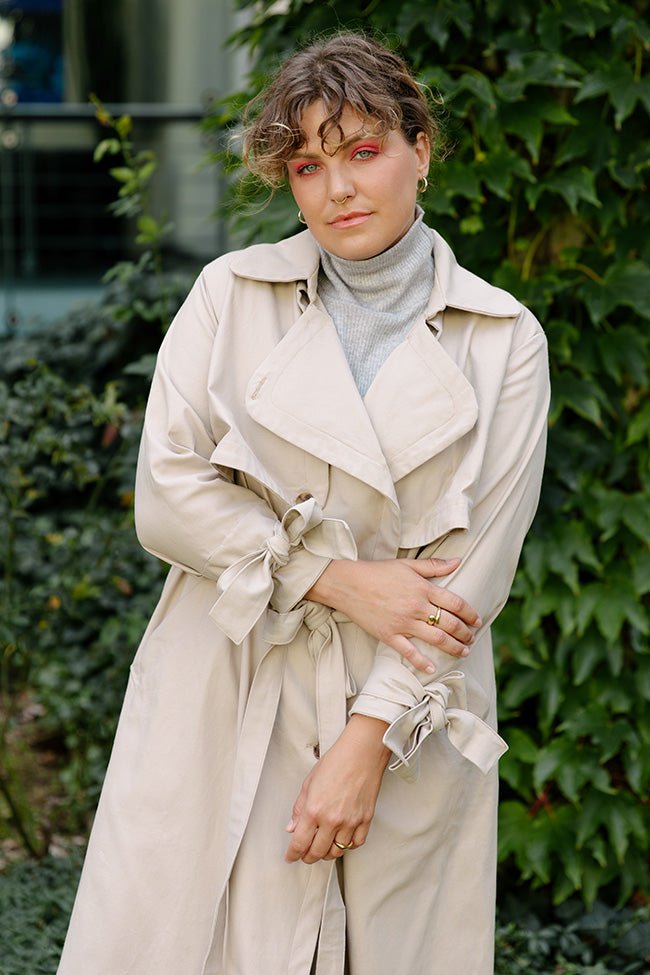 The Chloe Trenchcoat - Paper Sewing Pattern - Juliana Martejevs - Simplifi Fabric