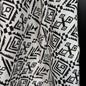 The Compass Weave - Jacquard Tapestry - Black/White - Simplifi Fabric
