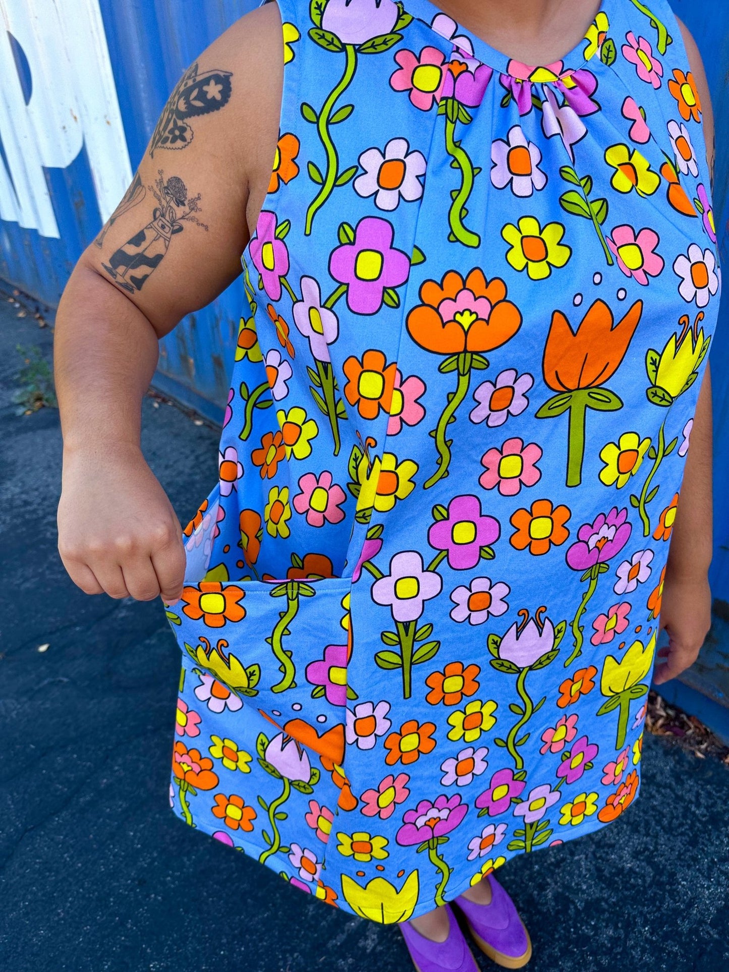 The Day Shift Dress PDF Sewing Pattern - Sew Like Shop - Simplifi Fabric