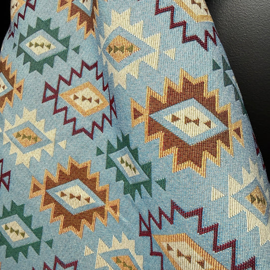The Desert Mesa Collection - Jacquard Tapestry - Sky Blue - Simplifi Fabric