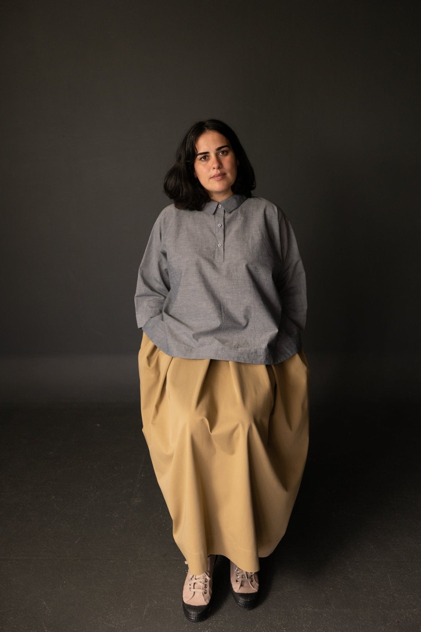 The Ellsworth Oversized Boxy Shirt PDF Pattern - Merchant & Mills - Simplifi Fabric