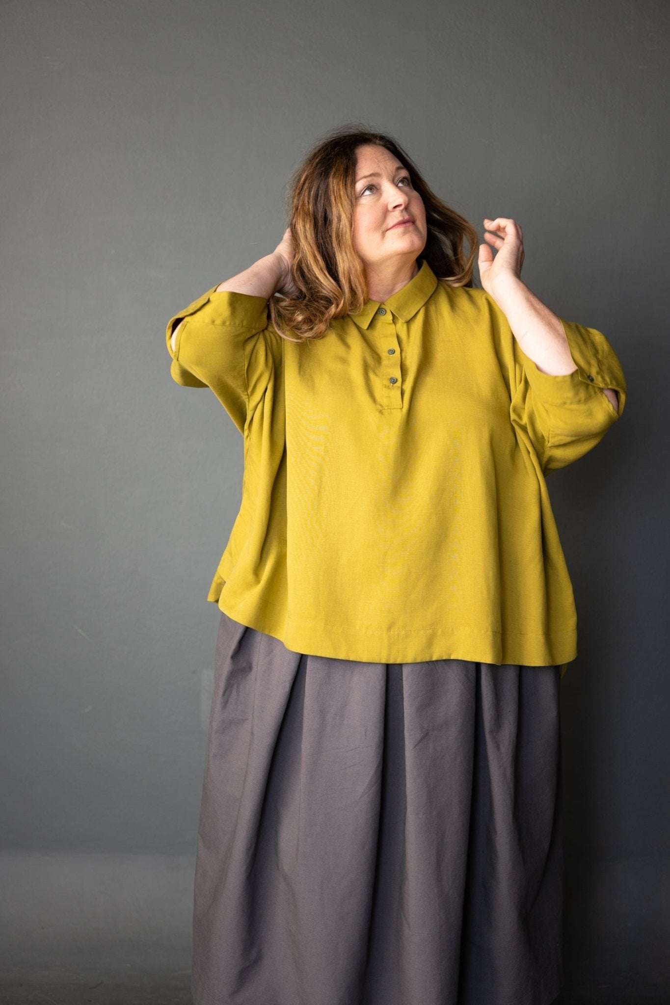 The Ellsworth Oversized Boxy Shirt PDF Pattern - Merchant & Mills - Simplifi Fabric