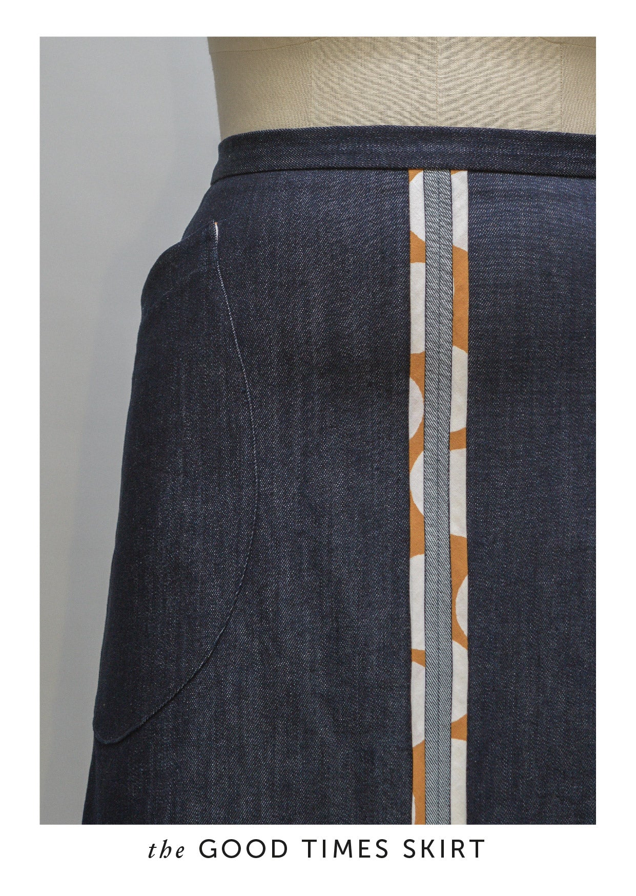 The Good Times Skirt Paper Sewing Pattern - Maven Sewing Patterns - Simplifi Fabric