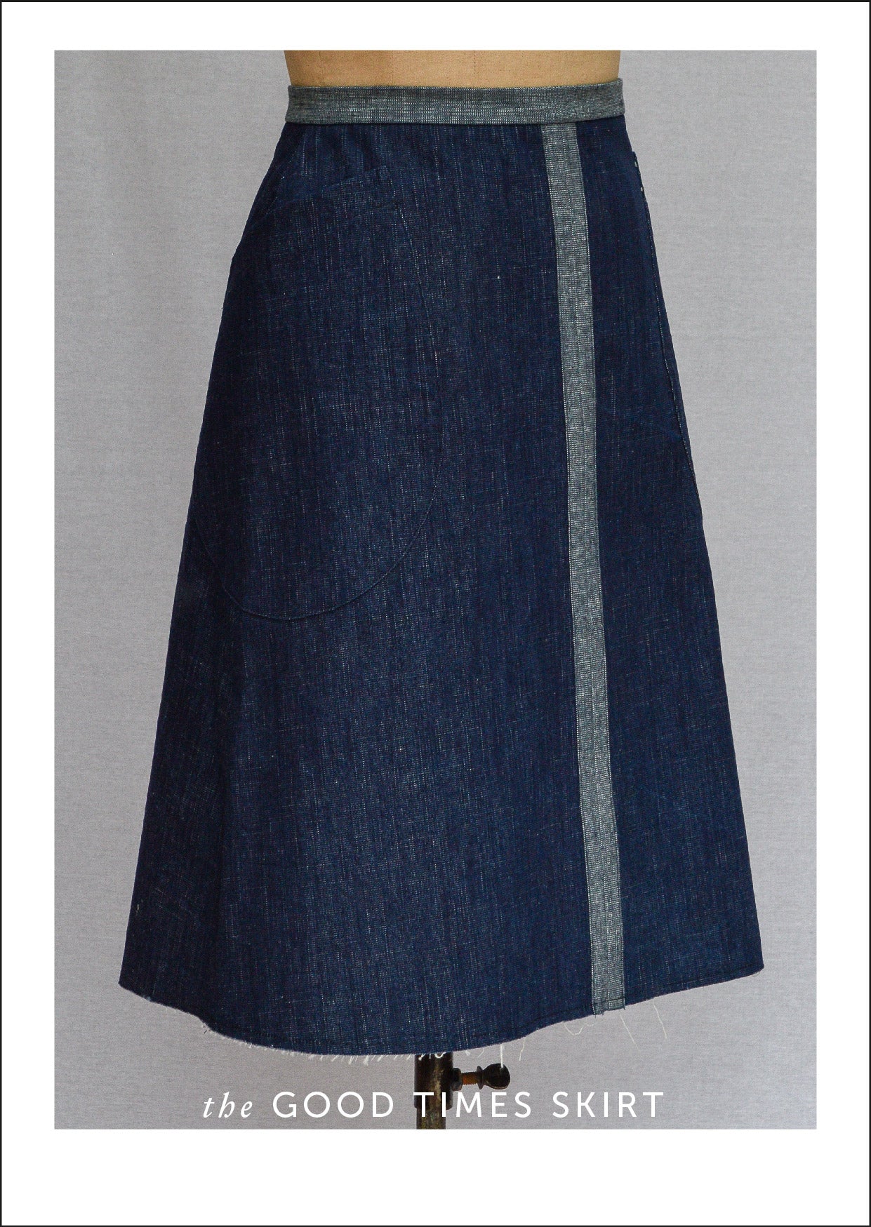 The Good Times Skirt Paper Sewing Pattern - Maven Sewing Patterns - Simplifi Fabric