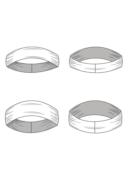 The Helena Headband - Paper Sewing Pattern - Juliana Martejevs - Simplifi Fabric