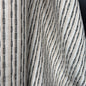 The Heritage Stripe Collection - Woven Tapestry - Light Fawn/Black - Simplifi Fabric