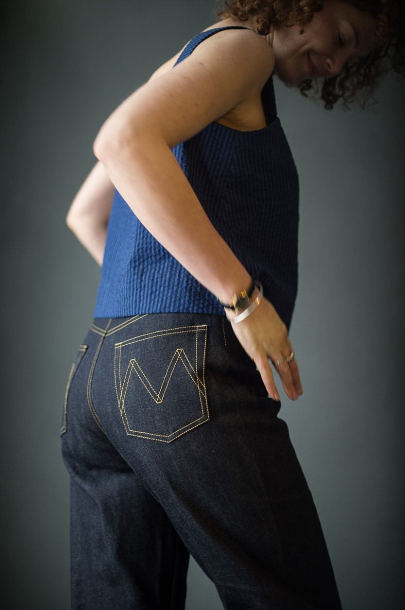 The Heroine Jeans Womens PDF Pattern - Merchant & Mills - Simplifi Fabric