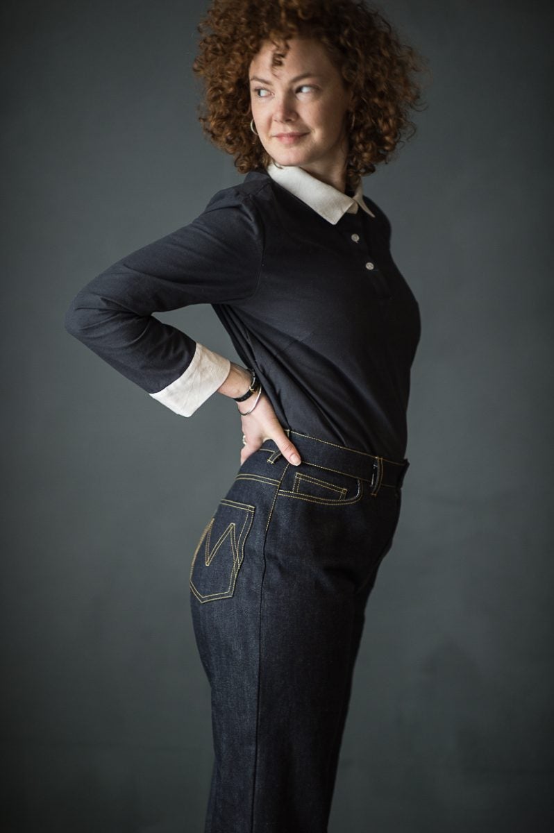 The Heroine Jeans Womens PDF Pattern - Merchant & Mills - Simplifi Fabric