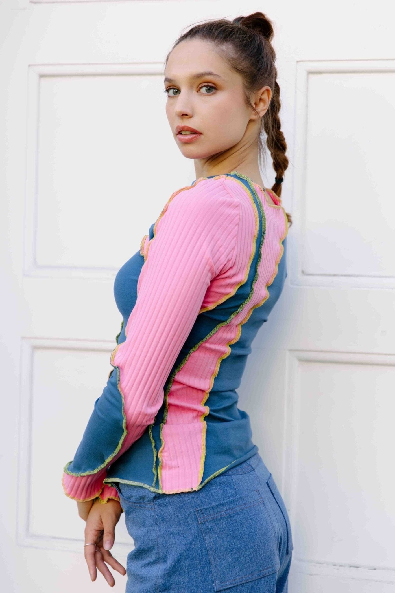 The Ina Top - Paper Sewing Pattern - Juliana Martejevs - Simplifi Fabric