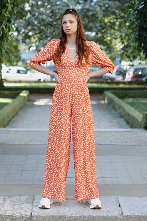 The Jolene Jumpsuit - Paper Sewing Pattern - Juliana Martejevs - Simplifi Fabric